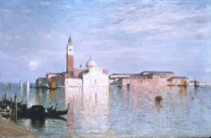 Reid George Prints: San Giorgio Maggiore, Venice, 1880. Creator: George Reid
