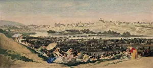 Meadow Prints: The San Isidro Meadow, 1788 (1939). Artist: Francisco Goya