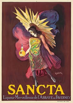 Cappiello Gallery: Sancta, 1925. Creator: Cappiello, Leonetto (1875-1942)