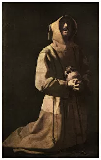 Devout Gallery: Sanctity: St Francis in Meditation, 1635-1639 (1956)