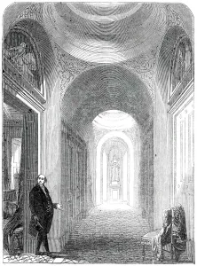 Somerset Prints: The Sanctuary, Lansdown Tower, 1845. Creator: Unknown