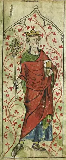 Anglo Saxon Prints: Sanctus Edwardus, Edward the Confessor