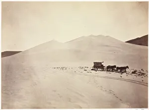 Sand Dunes, Carson Desert, Nevada, 1867. Creator: Timothy H. O'Sullivan (American, 1840-1882) Sand Dunes, Carson Desert, Nevada, 1867. Creator: Timothy H. O'Sullivan (American, 1840-1882)