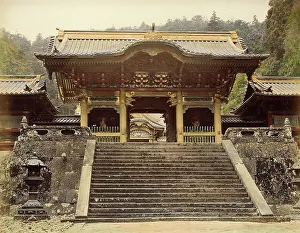 Albumen Print Hand Colored Prints: Sandai Shiogun, 1865. Creator: Unknown