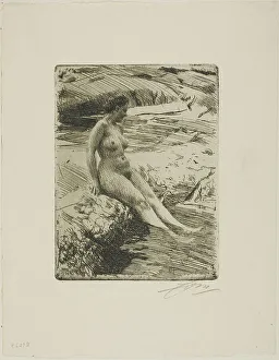 Sandhamn, 1906. Creator: Anders Leonard Zorn
