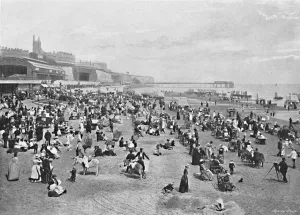 Weekend Prints: The Sands at Ramsgate, c1896. Artist: FGO Stuart