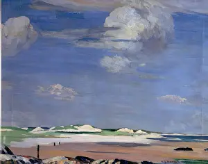 Sand Dune Prints: The Sands, St Andrews, c1880-1920. Creator: William York Macgregor
