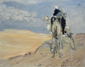 Max 1868 1932 Prints: Sandstorm in the Libyan Desert, 1914. Artist: Slevogt, Max (1868-1932)