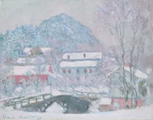 Rooftop Gallery: Sandvika, Norway, 1895. Creator: Claude Monet