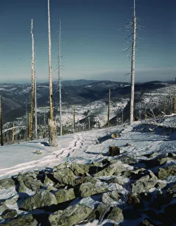 Rockies Prints: Sangre de Cristo Mountains, New Mexico, 1943. Creator: John Collier