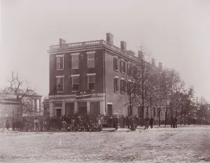 Richmond Prints: Sanitary Commission Headquarters, Richmond, Virginia, 1865. Creator: Alexander Gardner