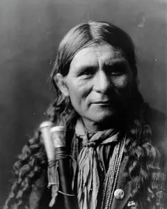 A Santa Clara man (Frost Moving), c1905. Creator: Edward Sheriff Curtis