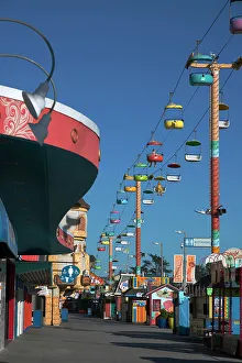 Amusements Prints: Santa Cruz, California, USA, 2022. Creator: Ethel Davies