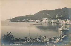 Liguria Prints: Santa Margherita Ligure, c1910