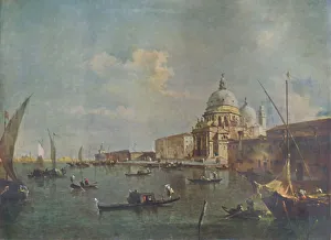 Geoffrey Holme Collection: Santa Maria Della Salute, 1780s, (1925). Creator: Francesco Guardi