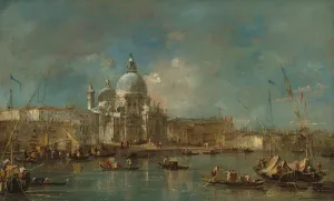 Santa Salute Prints: Santa Maria della Salute, c. 1770. Creator: Francesco Guardi