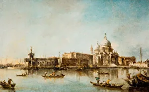 Santa Salute Prints: Santa Maria della Salute and the Dogana, Venice, 1760-1790. Creator: Francesco Guardi