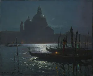 Laguna Veneta Prints: Santa Maria della Salute at Night