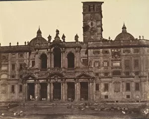 Basilica Di Santa Maria Maggiore Gallery: Santa Maria Maggiore, Rome, 1850s. Creator: Unknown