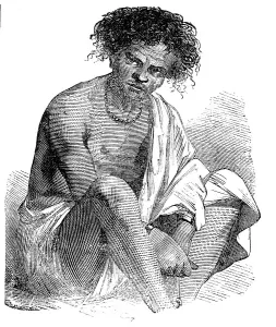 Freedom Fighter Prints: The Santhal Rebel, Singra, 1856. Creator: Unknown