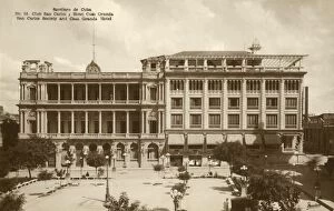 Santiago de Cuba - San Carlos Society and Casa Granda Hotel, c1920s. Creator: Unknown
