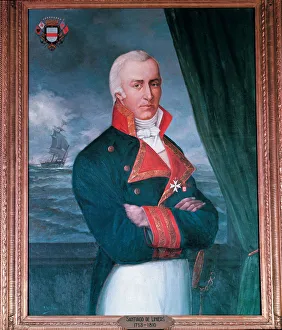 18th 19th Centuries Prints: Santiago de Liniers Bremond (1753-1810), Spanish military