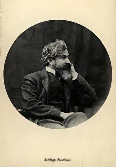 Images Dated 4th June 2012: Santiago Rusinol i Prats (1861-1931), Catalan playwrighter, novelist, painter and collector
