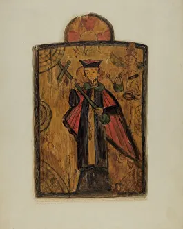 Santo, 1936. Creator: Maude Valle