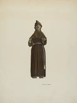 George E Prints: Santo Bulto, 1939. Creator: George E. Rhone