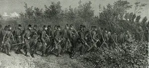 Sapper Prints: Sappers going to the trenches, from Souvenirs d'Italie: Expédition de Rome
