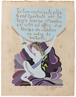 Alexandra Alexandrovna 1882 1949 Gallery: Sappho, Poesies, 1944