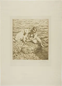 Sappo, 1917. Creator: Anders Leonard Zorn
