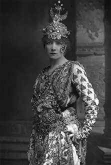 Bernhardt Prints: Sarah Bernhardt (1844-1923), French stage actress, 1890. Artist: W&D Downey