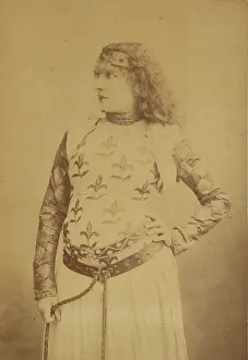 Sarah Bernhardt as Lady Macbeth, 1878-1900. Creator: Paul Nadar