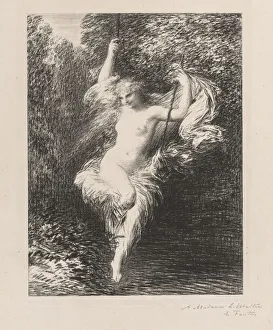 Sarah la Baigneuse, 1892. Creator: Henri Fantin-Latour (French, 1836-1904)