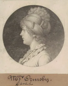 Mezzotint Prints: Sarah Mahon Ormsby, 1801. Creator: Charles Balthazar Julien Fevret de Saint-Mé