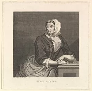 Killer Gallery: Sarah Malcolm, late 18th-19th century. Creator: Unknown