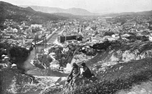Bosnian Prints: Sarajevo, 1914. Creator: Walter Tausch