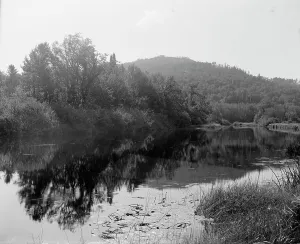 Adirondacks Prints: Saranac River below Saranac Lake