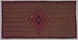 Post Contact Prints: Sarape, c. 1820-1850. Creator: Unknown