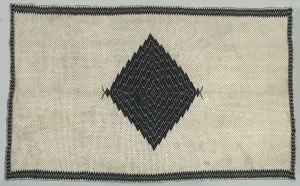 Post Contact Prints: Sarape, c. 1820. Creator: Unknown