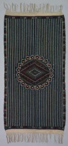 Post Contact Prints: Sarape, c. 1840-1860. Creator: Unknown