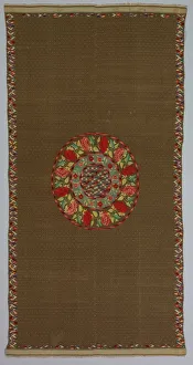 Transitional Period Prints: Sarape, c. 1870-1890. Creator: Unknown