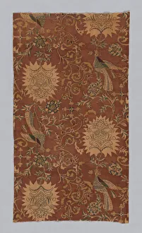 Stenciled Prints: Sarasa, Japan, Edo period (1615-1868), probably 18th century. Creator: Unknown