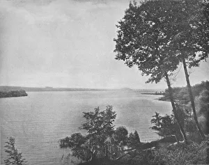 Mid Atlantic Prints: Saratoga Lake, Saratoga, N. Y. c1897. Creator: Unknown