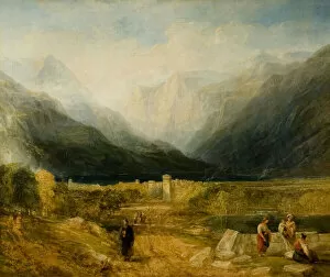 Frederick Henry Collection: Sarazana, North Italy, 1837-1840. Creator: Frederick Henry Henshaw