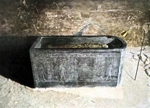 Sarcophagus of Amenhotep II, Ancient Egyptian, 18th Dynasty, 1400 BC Sarcophagus of Amenhotep II, Ancient Egyptian, 18th Dynasty, 1400 BC