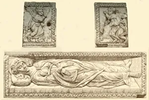 Collier Prints: Sarcophagus of Santa Giustina, c1476, (1881). Creator: Bernard Collier