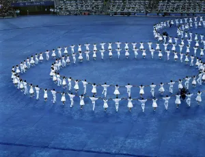 Opening Prints: Sardana dance during the opening ceremony of the 1992 Barcelona Olympic Games