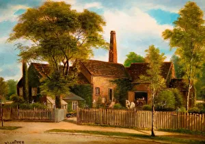 Sarehole Mill, late 19th-early 20th century. Creator: George Willis-Pryce Sarehole Mill, late 19th-early 20th century. Creator: George Willis-Pryce